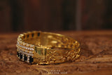 Diamond bangle,Gold Plated Jewellery Indian ,Artificial Jewellery,diamond bracelet ,Indian Wedding Jewelry-NIHIRA-SHABURIS