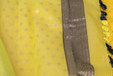 Raw Mango saree Inspired,Pure Silk Sarees,chanderi Saree,lemon yellow saree,silk saree,singhania  saree inspired - NIHIRA