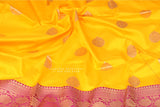 Raw mango saree inspired,Lyte weight Sarees online,South Indian Sarees,Pure Banaras Sarees,Saree Blouse, handloom saree,yellow saree NIHIRA