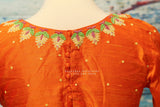 Silk saree Blouse |Zardhosi Work Blouse | saree stitched Blouse | Bollywood Blouse| Maggam Work Blouse | ZARI Blouse | HoneyBee Handlooms