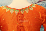 Silk saree Blouse |Zardhosi Work Blouse | saree stitched Blouse | Bollywood Blouse| Maggam Work Blouse | ZARI Blouse | HoneyBee Handlooms
