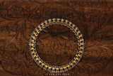 Diamond bangle indian,South Indian jewelry,Pure silver diamond pendent,swarovski bangle,Indian bangles -NIHIRA-SHABURIS