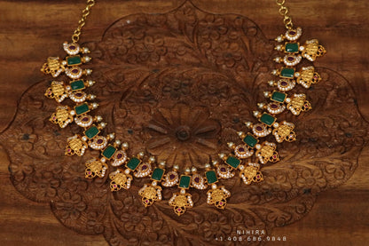 Indian Temple Jewelry kids dance jewelry classical dance jewelry bharata Natyam jewelry Indian dance jewelry pearl jewelry one gram jewelry