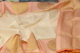 Lyte weight Pattu Sarees online,South Indian Sarees,Pure Silk Sarees,Kanjivaram Saree,kanchi pattu saree,Zari saree,off white saree - NIHIRA