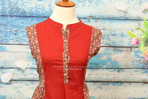 Kurti casual Kurti half Kurti Indian Kurti for women simple Kurti daily wear Kurti tunic dresses for women gift Kurti straight cut kurti