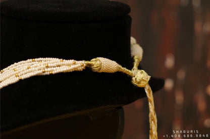 Menakari Jewelry,Pure Silver Jewellery Indian,Moissanite Maharani set,Sabyasachi style,Indian Bridal,Indian Wedding Jewelry-NIHIRA-SHABURIS