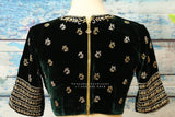 Pure Georgette saree with blouse,zardhosi work,fancy saree,tie dye saree,two color saree,flowy saree,lyte weight saree,cocktail saree