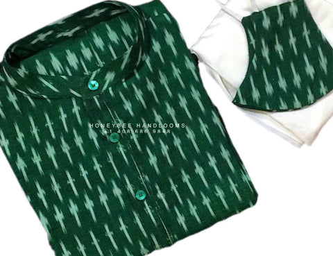 Men kurta, kids boys ikkat kurta| indian men kurta | ikkat kurta for men | Men dhoti kurta | HoneyBee Handlooms