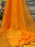 Organza saree with stitched blouse,zardhosi work,fancy saree,yellow saree, sabyasachi saree inspired saree,lyte weight saree,cocktail saree