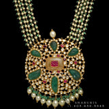 Latest Indian Jewelry,South Indian Jewellery,Pure silver jewelry pendent,polki pendant, Wedding Jewelry -NIHIRA-SHABURIS