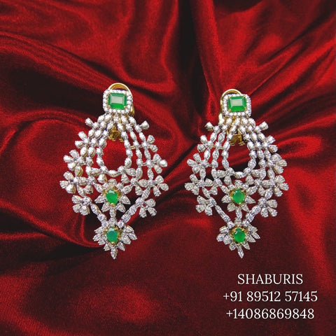 Diamond earrings pure silver jewelry cocktail jewelry indian gold jewelry designs emerald jewelry sets diamond jewelry sets - SHABURIS