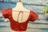 Brocade blouse | kids Lehenga blouse|Saree stitched Blouse | red saree blouse | Silk saree Blouse  |brocade blouse|handloom Saree blouse
