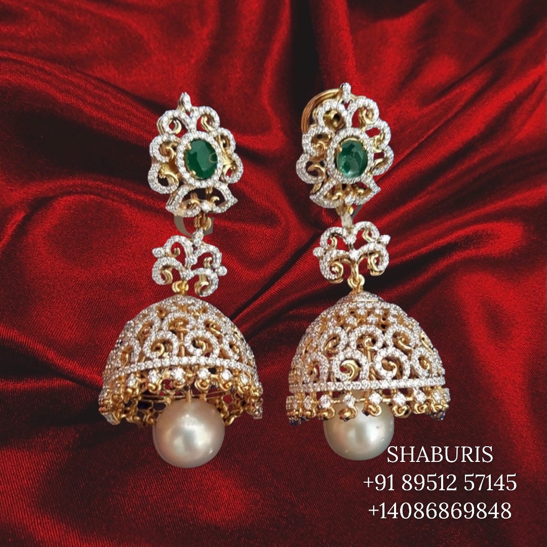 Diamond earrings pure silver jewelry cocktail jewelry indian gold jewelry designs emerald jewelry sets diamond jewelry sets - SHABURIS