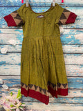 Kids Cotton dress | indian kids ethnic wear |Madhurai cotton Dress | Indian Kids Girl Dress | Kids lehenga |Handloom Dress