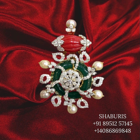 Latest Indian Jewelry,Pure Silver jewelry Indian ,coral pendent,charm jewelry,Indian Bridal,Indian Wedding Jewelry-NIHIRA-SHABURIS