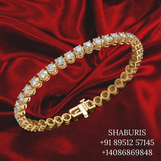 Diamond Bangles,South Indian Jewelry,silver indian Bangles,pure silver Swaroski Bangles,Indian Wedding Jewelry -NIHIRA-SHABURIS