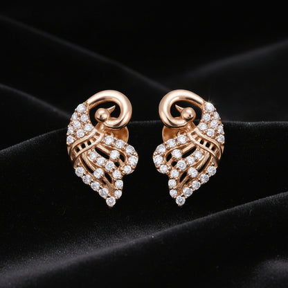 Diamond earrings indian,South Indian jewelry,Pure silver diamond earrings ,swarovski jewelry sets,Indian gold Jewelry -SHABURIS