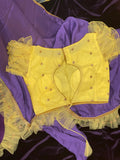 Raw mango saree inspired,Lyte weight Sarees online,South Indian Sarees,Pure crape Saree Stitched Blouse,saree,sabyasachi saree inspired