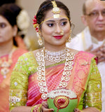 Bottumala ,kasumala,Pure Silver Jewellery Indian ,Lakshmi Necklace,Big Indian Necklace,Indian Bridal,Indian Wedding Jewelry-NIHIRA-SHABURIS