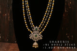 Diamond necklace,South Indian Jewelry,diamond chokerbridal choker,Indian Wedding Jewelry,pure Silver indian jewelry - NIHIRA - SHABURIS