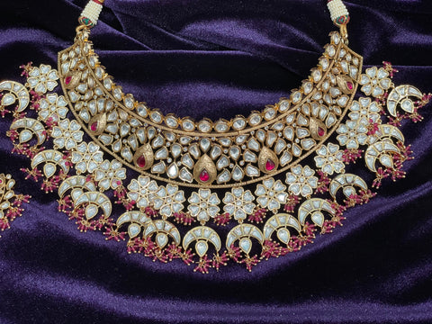 Bridal Jewelry,Gold Plated Jewellery Indian ,Artificial Jewellery,lyte weight Indian Bridal,Sabyasachi Jewelry inspired -NIHIRA-SHABURIS