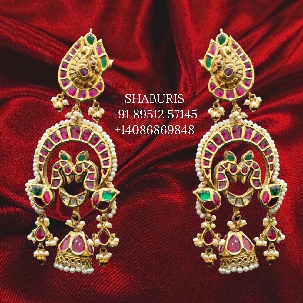 Kundan jewelry destination wedding jewelry pure silver  925 silver jewelry indian lyte weight jewelry-SHABURIS