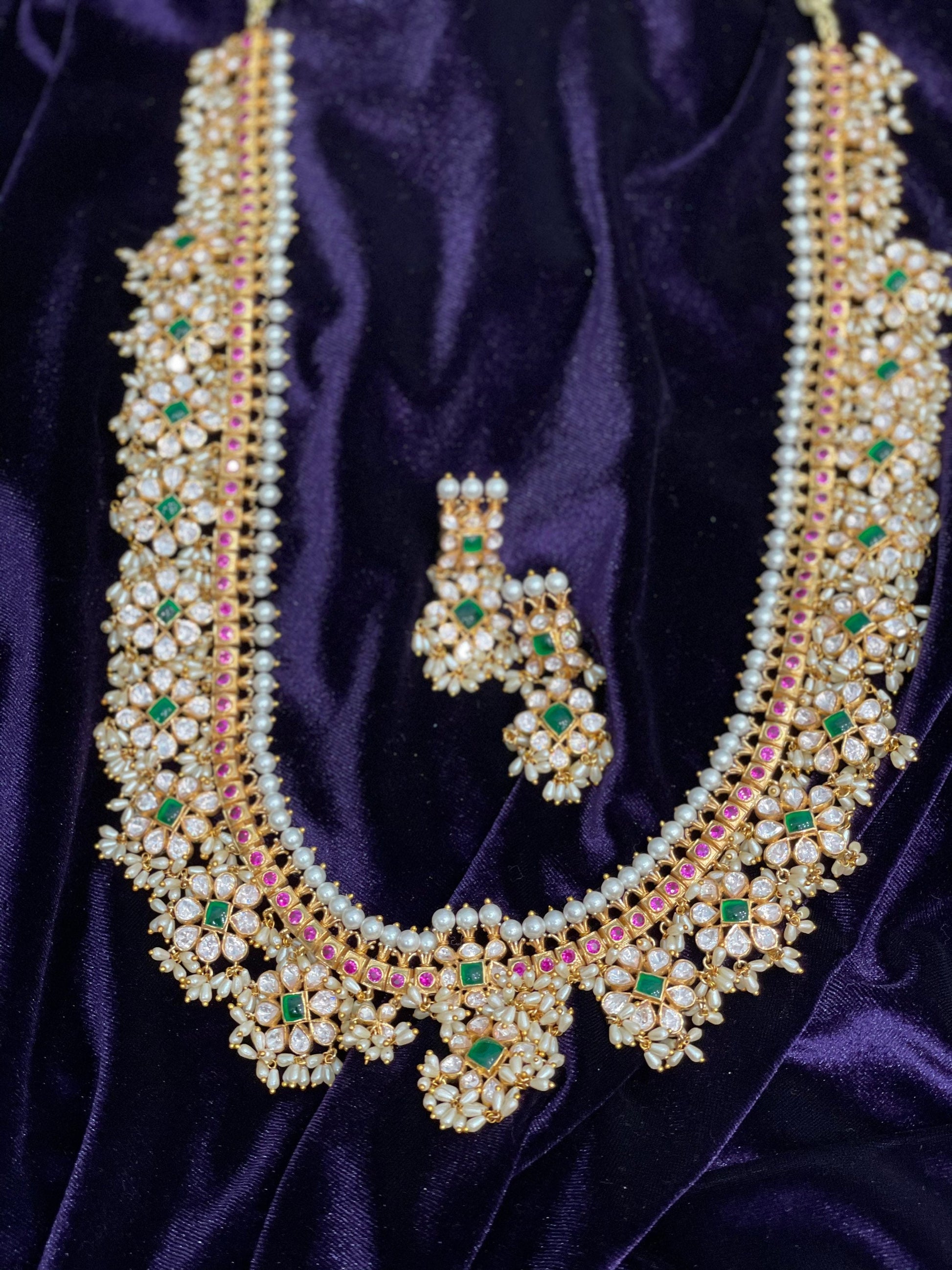 Guttapusalu Jewelry,Pure Silver jewelry Indian, Guttapusalu set,925 silver jewelry,Indian traditional jewelry