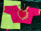 Lyte weight Pattu Sarees online,South Indian Sarees,Pure Silk Sarees,Kanjivaram Saree,kanchi pattu saree,Zari saree,Pastel saree - NIHIRA