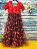 Organza dress,Indian Designer Long Frock,Indian Dress for women,Indian Stitched Dress for Women,Latest Indian Partywear organza