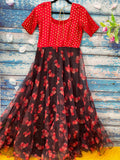 Organza dress,Indian Designer Long Frock,Indian Dress for women,Indian Stitched Dress for Women,Latest Indian Partywear organza