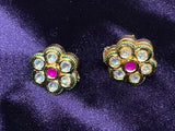 Polki jhumka,big jhumka,chandbali,south sea pearl earring,party wear earrings,designer jewelry,hand picked jewelry,celebrity jewelry