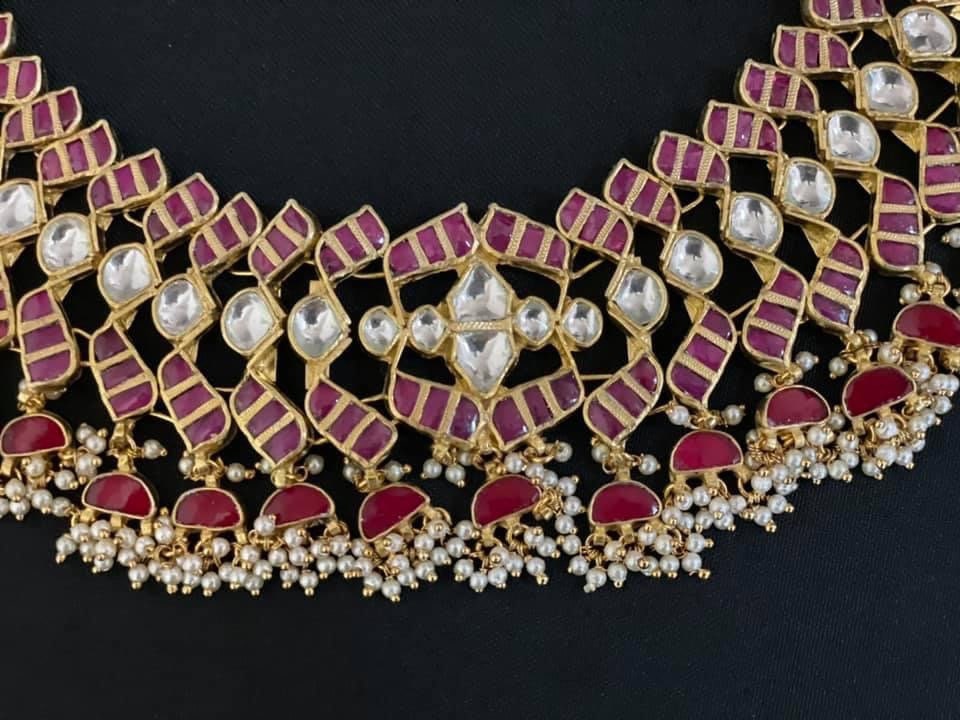 Bridal Jewelry,Gold Plated Jewellery Indian ,Artificial Jewellery,lyte weight Indian Bridal,Sabyasachi Jewelry inspired -NIHIRA-SHABURIS