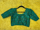 Ikkat blouse indian,Latest indian blouse designs,saree blouse designs indian,saree stitched blouse,patterned blouse,ruffle sleeve