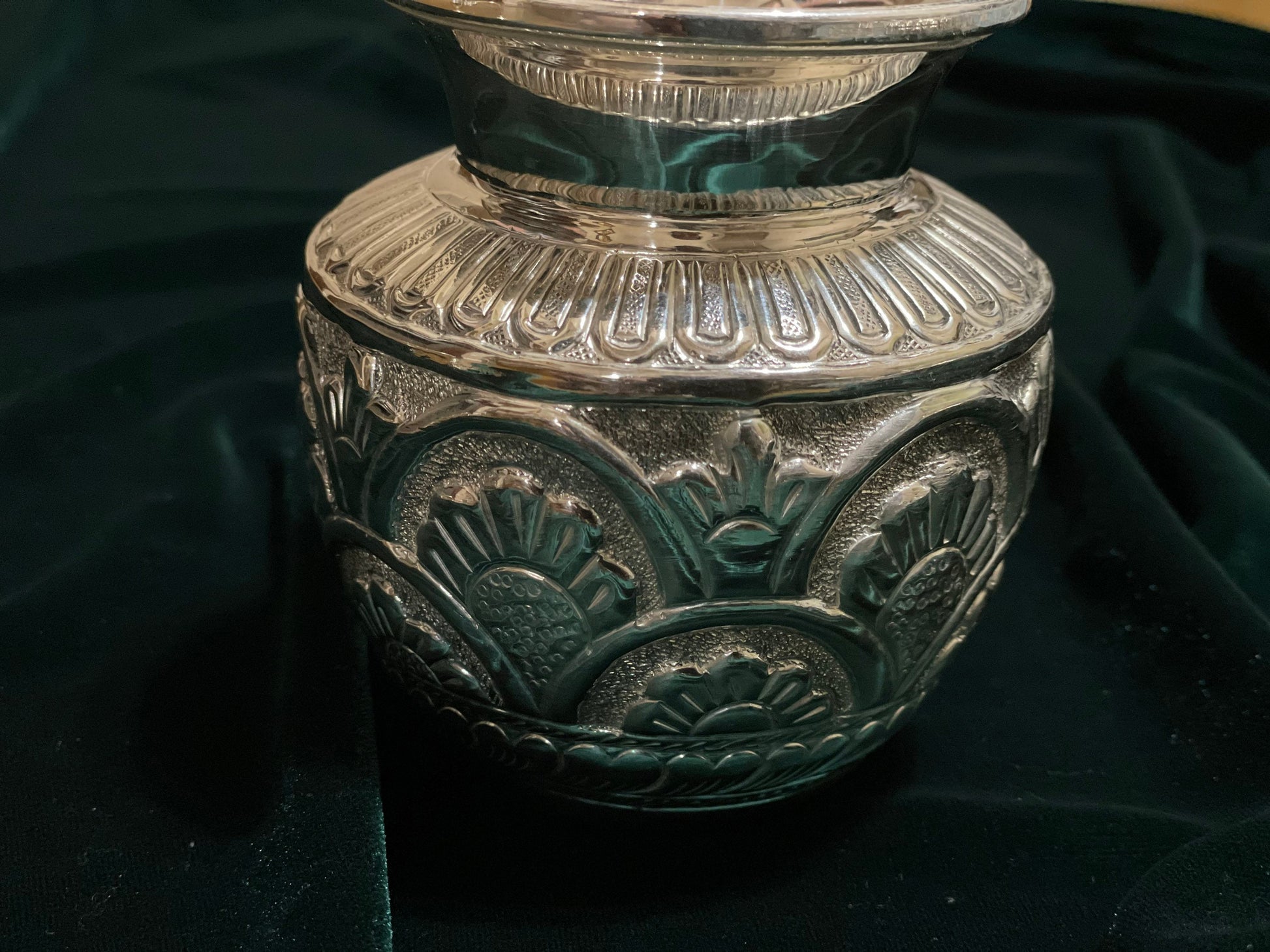 Kalsam in Silver,pure silver Kalasam,Pure Silver Kalash,pooja kalash,silver kalasam, Kalasham - NIHIRA - SHABURIS