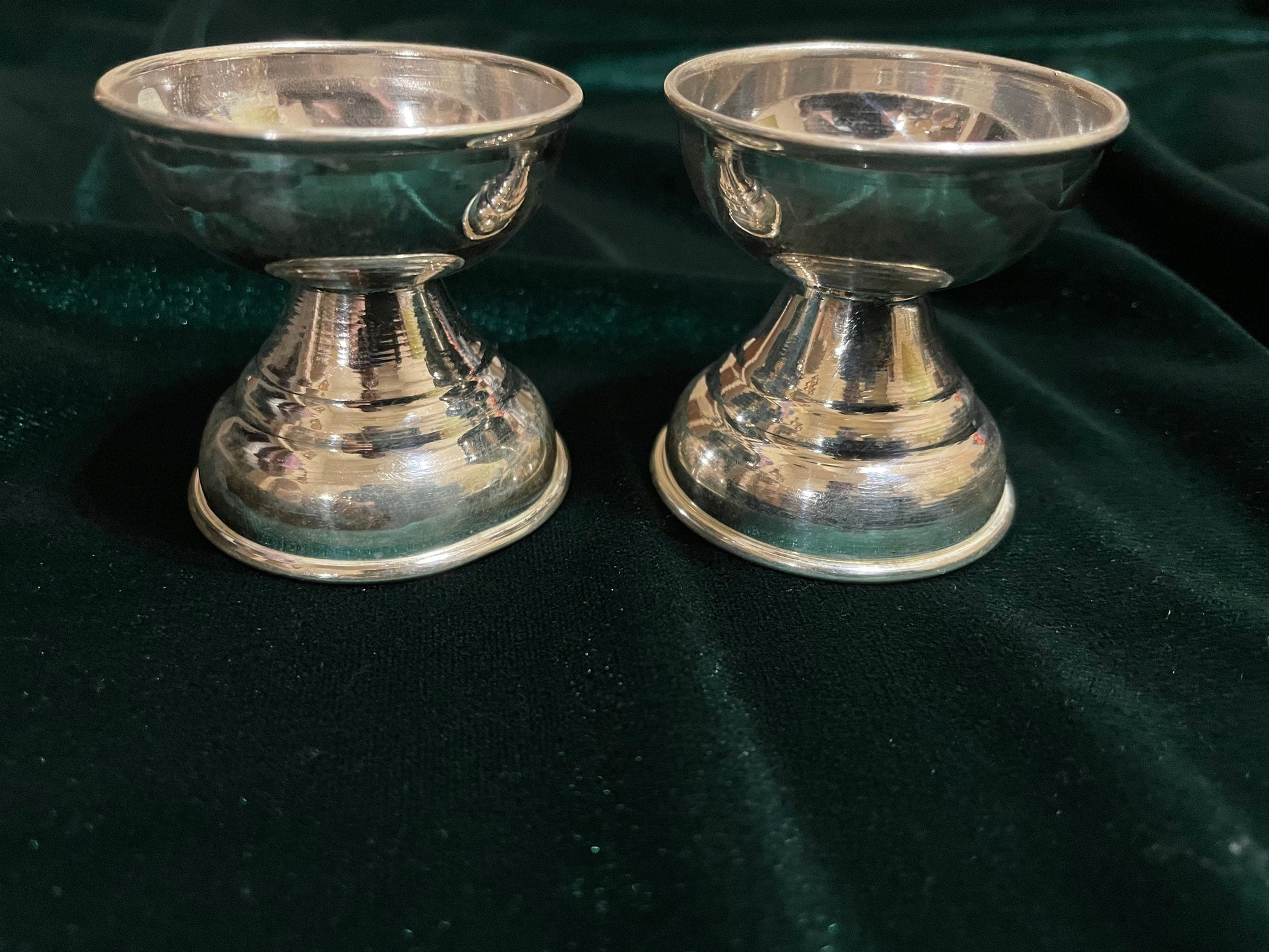 Pure Silver Diya,Indian Pooja Articles,Pure silver articles indian,indian pooja samagri,silver articles,diya lamps silver- NIHIRA - SHABURIS