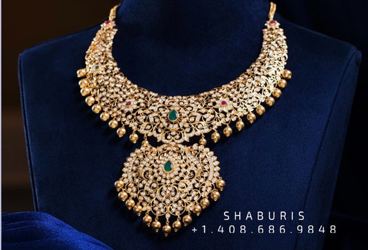 Diamond necklace,Pure silver polki choker Indian necklace ,maang tikka sabyasachi jewelry inspired Shaburis