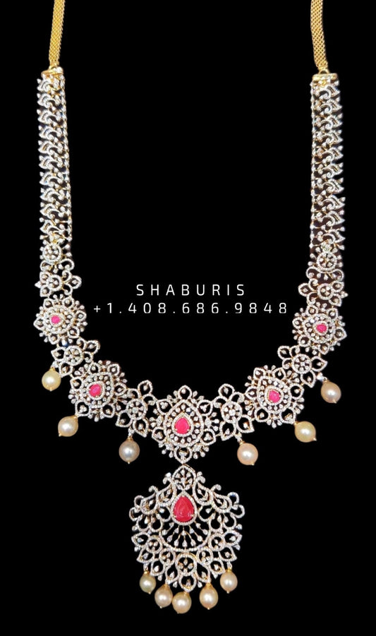 Diamond necklace,Pure silver polki choker Indian necklace ,maang tikka sabyasachi jewelry inspired Shaburis