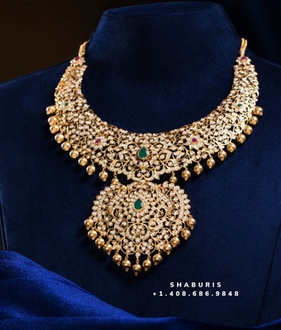 Diamond necklace,Pure silver polki choker Indian necklace ,maang tikka sabyasachi jewelry inspired Shaburis