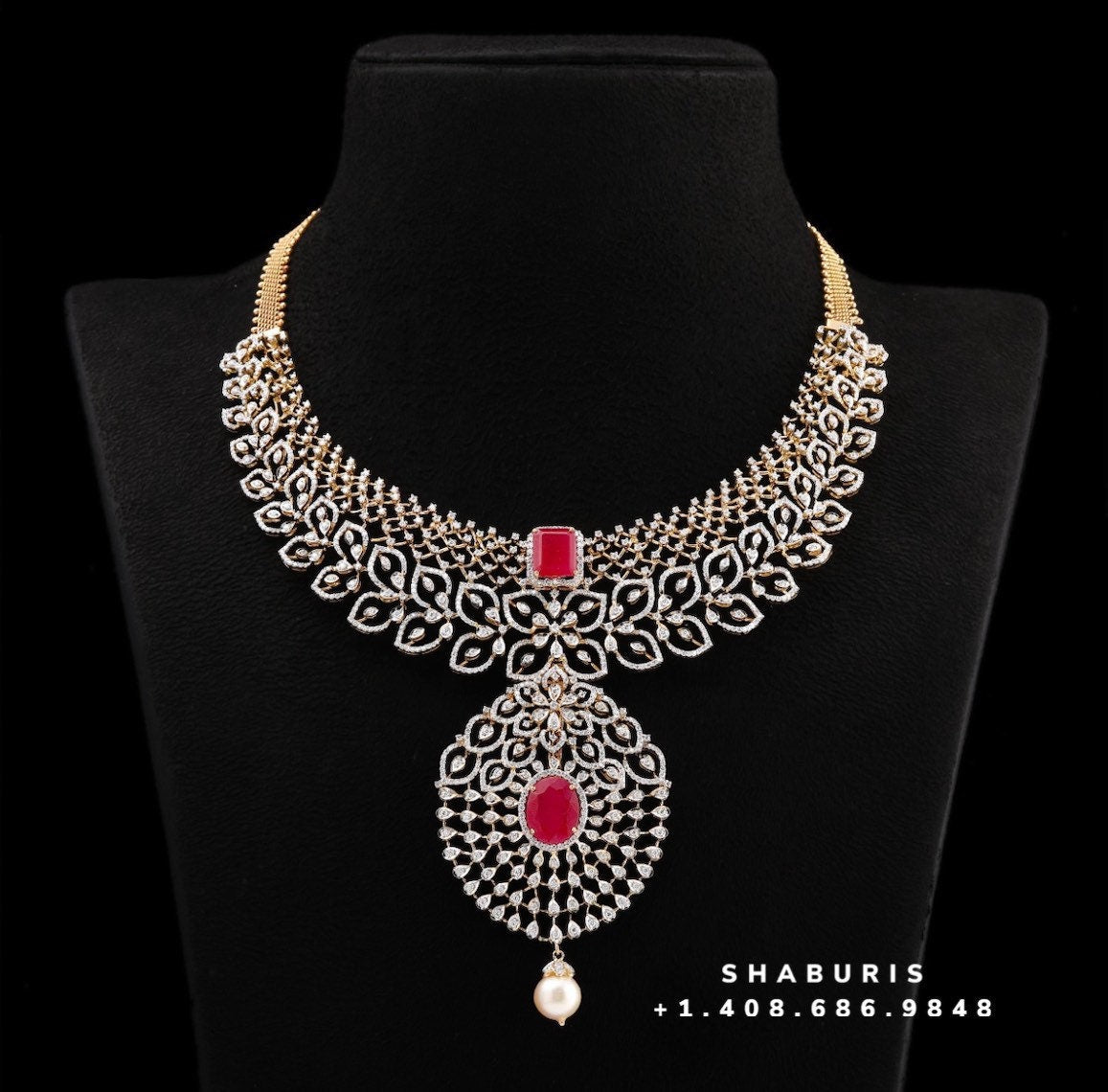 Diamond necklace,Pure silver polki choker Indian necklace ,maang tikka sabyasachi jewelry inspired Shaburis