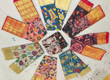 Pure kanchi pen kalamkari Saree in kanchi border | kanchi saree | Authentic pattu Saree | Handloom Saree | pattu saree