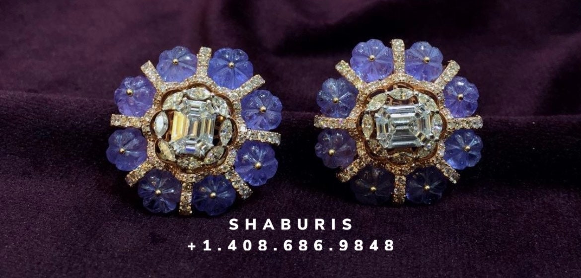 Diamond Jewelry,Pure Silver Jewellery Indian ,indian jewelry sets gold jewelry look a like tanzanite earrings diamond earrings-SHABURIS