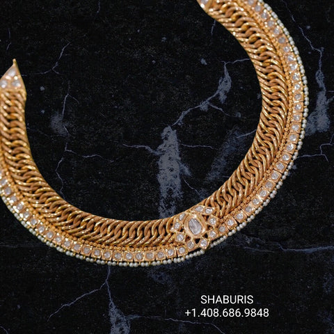 Indian gold jewelry designs pure silver jewelry ruby beads indian diamond jewelry diamond necklace tassel necklace latest indian - SHABURIS