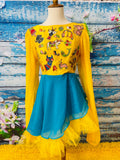 Teen Gown | indian kids dress | indian ethnic wear for kids | Indian kids traditional wear | Banarasi | Kanchi| Kalamkari | Patola |Bandhini