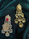 Pure Silver Jewellery Indian ,Big Studs,Big Indian Studs,Jhumkas,Indian Bridal,Indian Wedding Jewelry,pure Silver jewelry-NIHIRA-SHABURIS