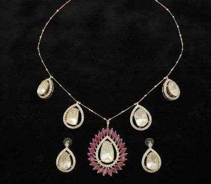 Simple necklace Latest Indian Jewelry,South Indian Jewelry,Pure silver jewelry,Indian Wedding Jewelry -NIHIRA-SHABURIS