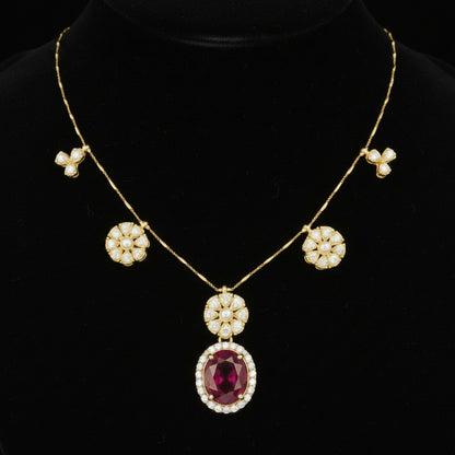 Simple necklace Latest Indian Jewelry,South Indian Jewelry,Pure silver jewelry,Indian Wedding Jewelry -NIHIRA-SHABURIS