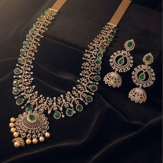 Diamond necklace,Pure silver polki choker Indian necklace ,maang tikka sabyasachi jewelry inspired Shaburis