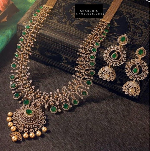 Diamond necklace,Pure silver polki choker Indian necklace ,maang tikka sabyasachi jewelry inspired Shaburis