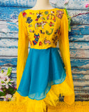 Teen Gown | indian kids dress | indian ethnic wear for kids | Indian kids traditional wear | Banarasi | Kanchi| Kalamkari | Patola |Bandhini