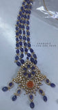 Bridal Jewelry,silver jewelry Indian ,tanzanite,lyte weight Indian Bridal,Sabyasachi Jewelry inspired -SHABURIS